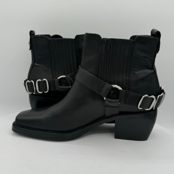 SAM EDELMAN BELLAMIE WOMENS ANKLE BOOTS  Various‎ Sizes COLOR BLACK   NEW!!!! - Picture 5 of 9